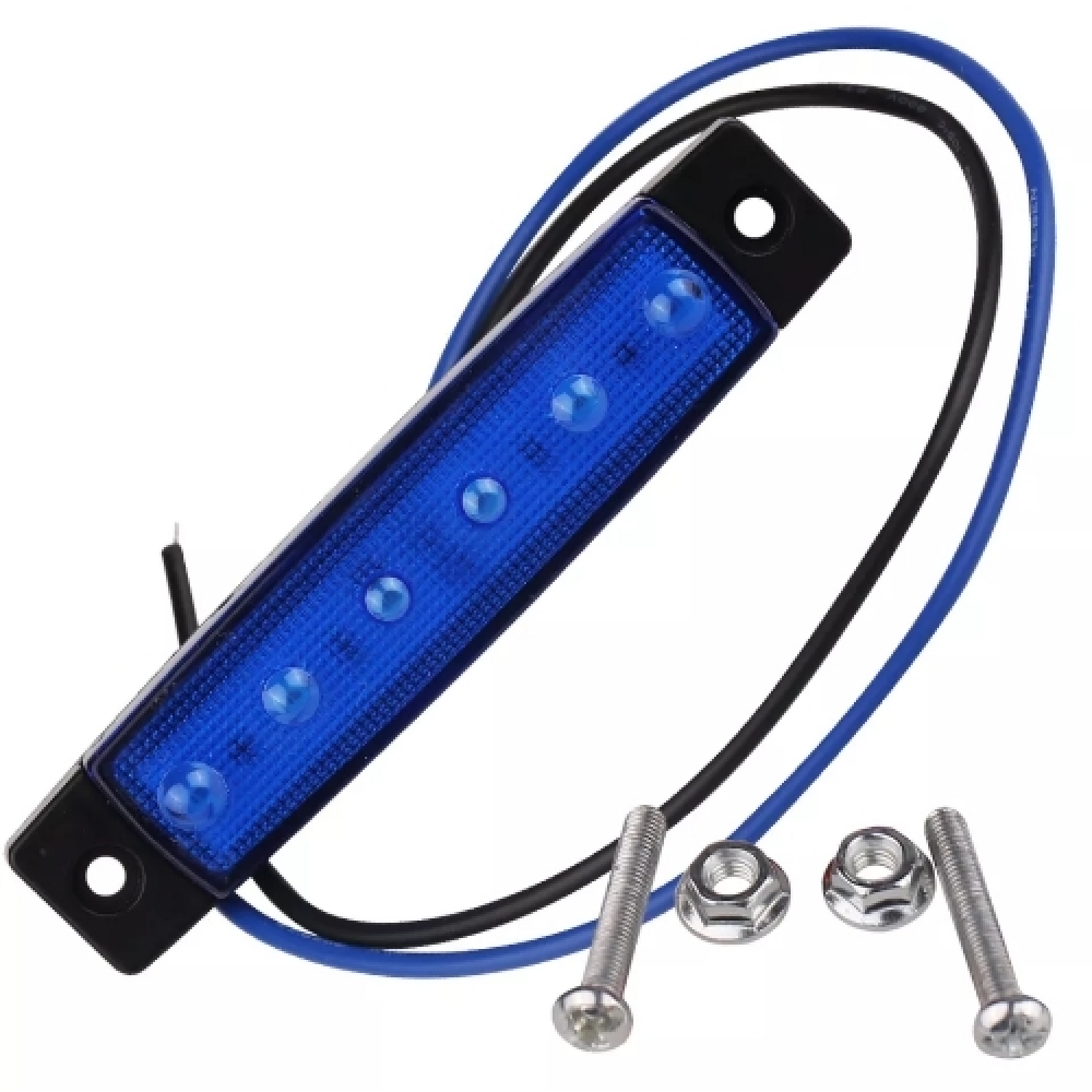 Luz Trocha Led 24v azul