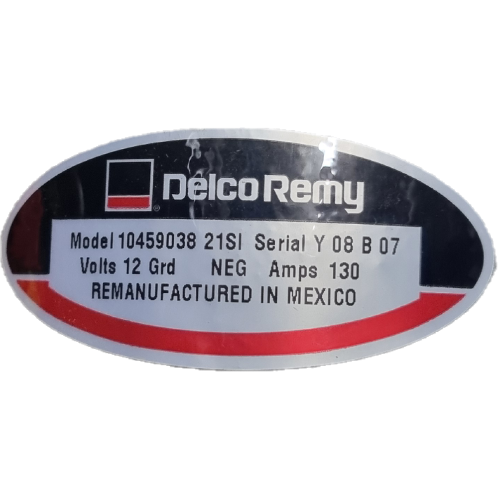 Alternador Reman Delco Remy 21SI -- 10459038 - Imagen 3